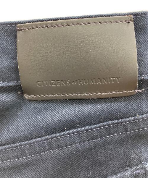 Citizens of humanity（シチズンズオブヒューマニティ）Citizens of humanity (シチズンズオブヒューマニティ) GENOVA LOW RISE BOOTS ネイビー サイズ:24の古着・服飾アイテム
