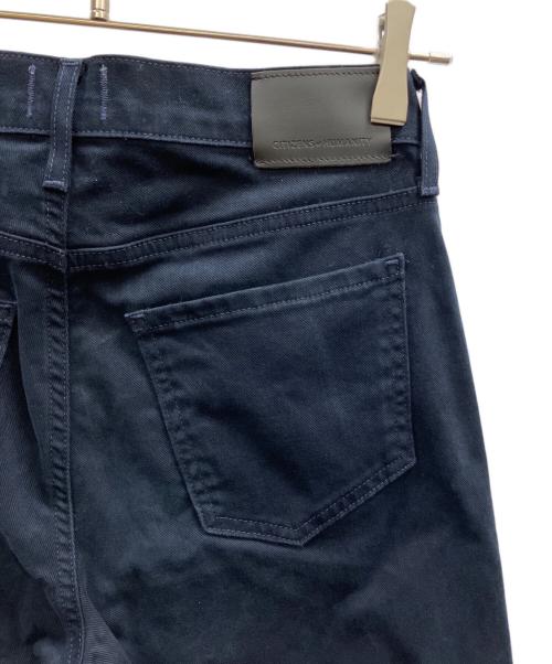 Citizens of humanity（シチズンズオブヒューマニティ）Citizens of humanity (シチズンズオブヒューマニティ) GENOVA LOW RISE BOOTS ネイビー サイズ:24の古着・服飾アイテム