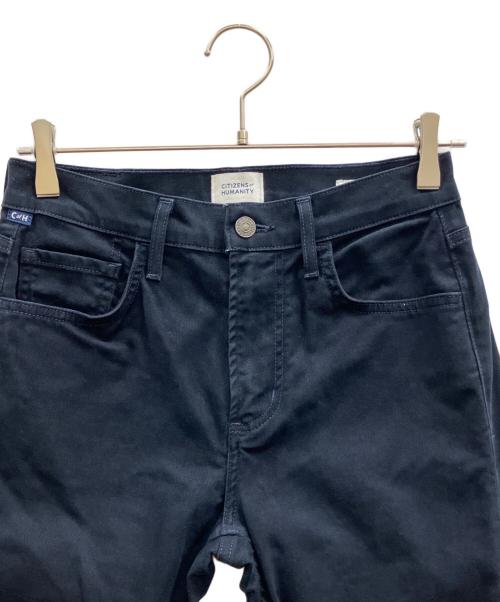 Citizens of humanity（シチズンズオブヒューマニティ）Citizens of humanity (シチズンズオブヒューマニティ) GENOVA LOW RISE BOOTS ネイビー サイズ:24の古着・服飾アイテム