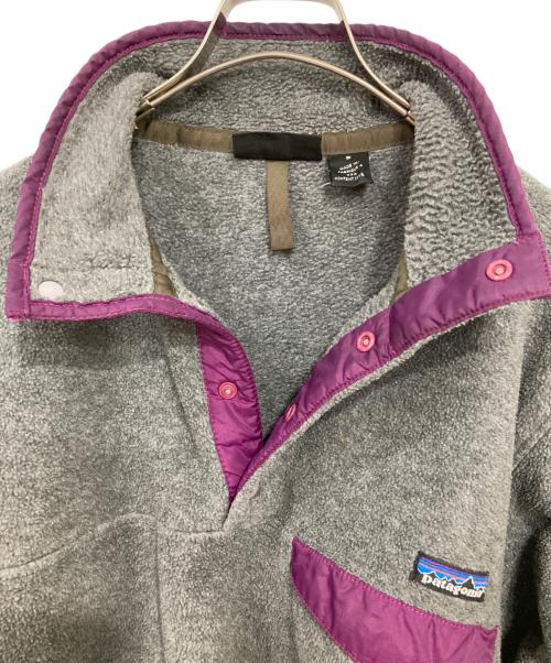 Patagonia（パタゴニア）Patagonia (パタゴニア) シンチラスナップTフリースジャケット グレー サイズ:Sの古着・服飾アイテム