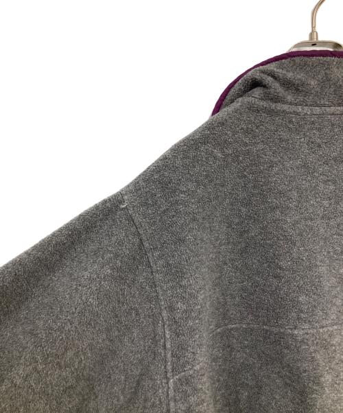 Patagonia（パタゴニア）Patagonia (パタゴニア) シンチラスナップTフリースジャケット グレー サイズ:Sの古着・服飾アイテム