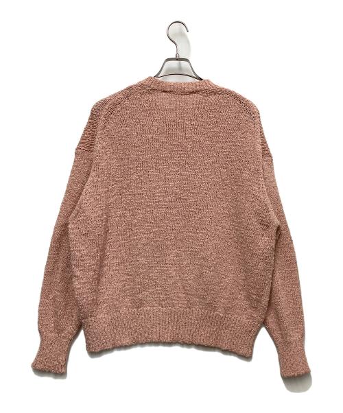 Curensology（カレンソロジー）Curensology (カレンソロジー) ルーズニットプルオーバー ピンク サイズ:freeの古着・服飾アイテム