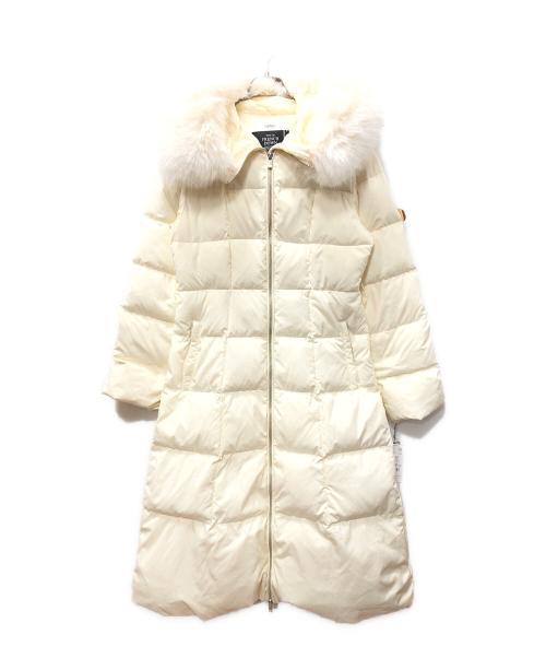 Snidel（スナイデル）Snidel (スナイデル) スタイルアップフランスダウンロングコート アイボリー サイズ:SIZE 0の古着・服飾アイテム