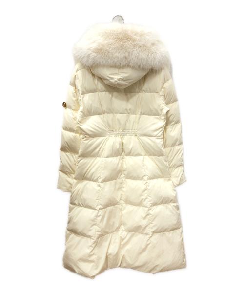 Snidel（スナイデル）Snidel (スナイデル) スタイルアップフランスダウンロングコート アイボリー サイズ:SIZE 0の古着・服飾アイテム