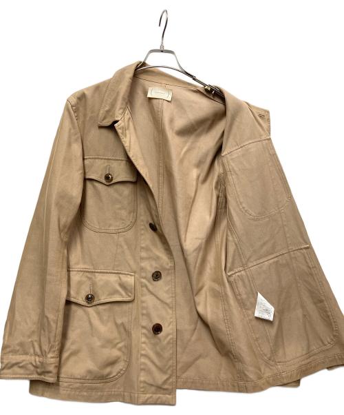 CANTATE（カンタータ）cantate (カンタータ) サファリジャケット ベージュ サイズ:46の古着・服飾アイテム