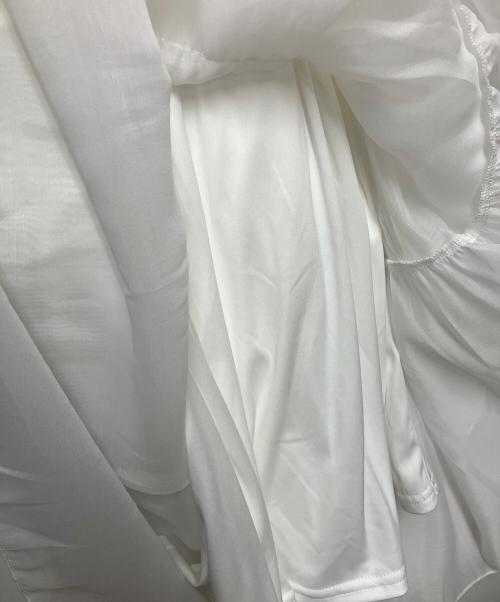 Snidel（スナイデル）Snidel (スナイデル) ニットドッキングティアードワンピース ピンクの古着・服飾アイテム