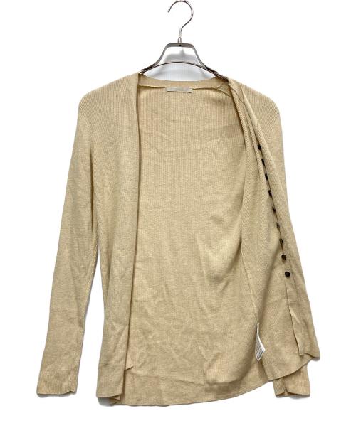 Plage（プラージュ）Plage (プラージュ) floche rib カーディガン ベージュ サイズ:FREEの古着・服飾アイテム