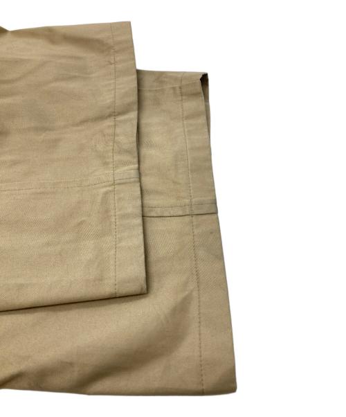 sage'NATION（セイジネーション）sage'NATION (セイジネーション) BOX PLEATS TROUSER/ボックスプリーツトラウザー ベージュ サイズ:M/Lの古着・服飾アイテム