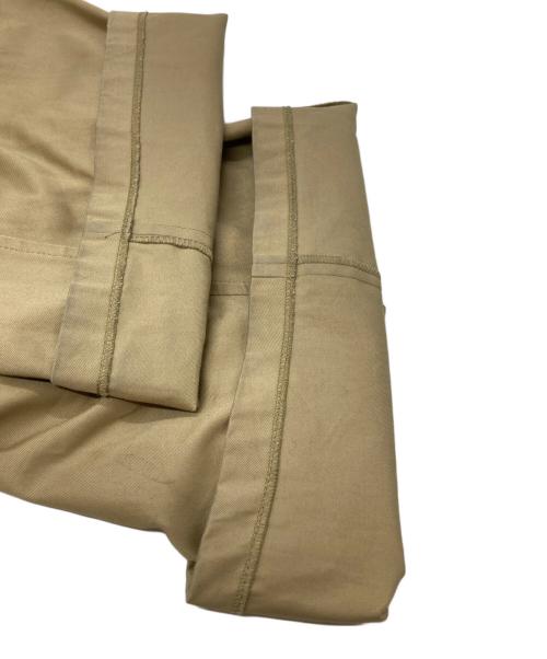 sage'NATION（セイジネーション）sage'NATION (セイジネーション) BOX PLEATS TROUSER/ボックスプリーツトラウザー ベージュ サイズ:M/Lの古着・服飾アイテム