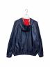 GUCCI (グッチ) テクニカル GG フード ジャケット ネイビー サイズ:48：70000円