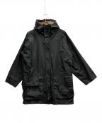 Barbourバブアー）の古着「OVERSIZED HIKING WAX」｜ブラック