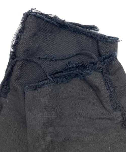 Mediam（ミディアム）Mediam (ミディアム) Frayed pants ブラック サイズ:2の古着・服飾アイテム