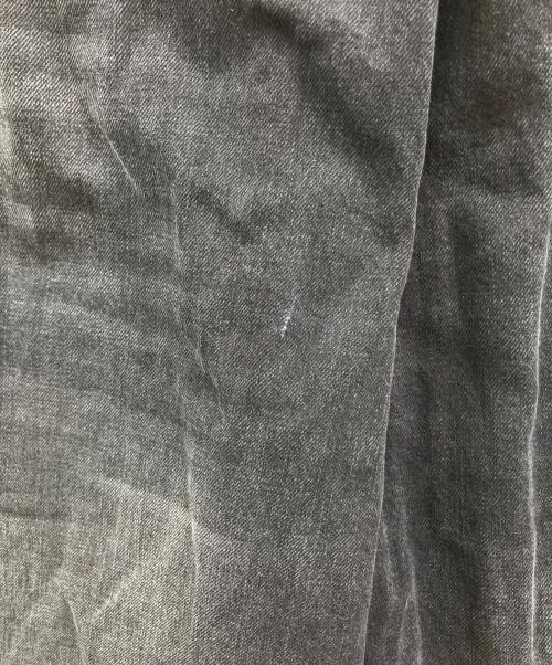 R13（アールサーティン）R13 (アールサーティン) Nico Wrap ジーンズ ブラック サイズ:26の古着・服飾アイテム