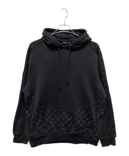 LOUIS VUITTON（ルイ ヴィトン）LOUIS VUITTON (ルイ ヴィトン) サークルカットフーディ ブラック サイズ:XLの古着・服飾アイテム