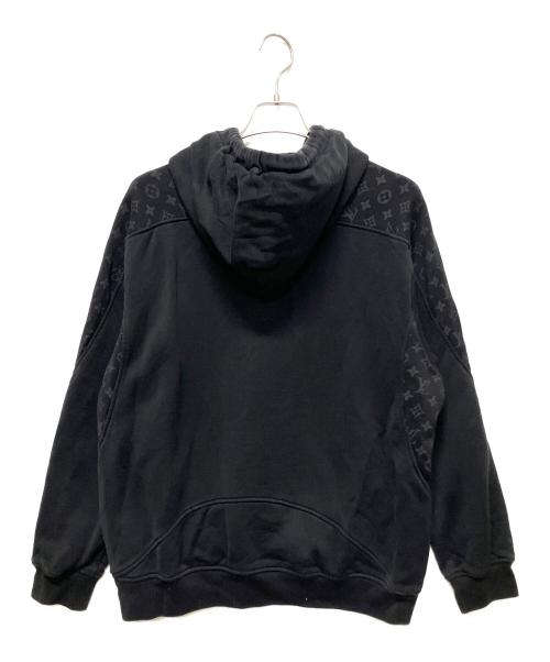 LOUIS VUITTON（ルイ ヴィトン）LOUIS VUITTON (ルイ ヴィトン) サークルカットフーディ ブラック サイズ:XLの古着・服飾アイテム