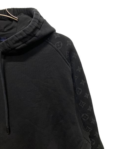 LOUIS VUITTON（ルイ ヴィトン）LOUIS VUITTON (ルイ ヴィトン) サークルカットフーディ ブラック サイズ:XLの古着・服飾アイテム