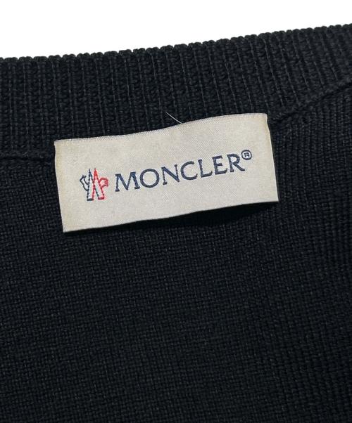 MONCLER（モンクレール）MONCLER (モンクレール) CARDIGAN TRICOT/ニット切り替えダウンカーディガン ブラック サイズ:Ｓの古着・服飾アイテム