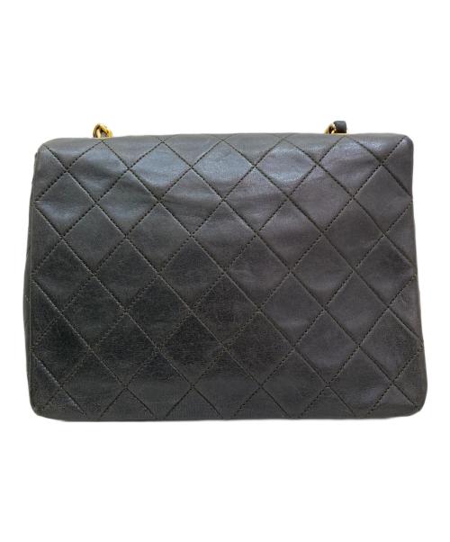 CHANEL（シャネル）CHANEL (シャネル) シングルフラップ マトラッセ 20 カーキグレー サイズ:20の古着・服飾アイテム