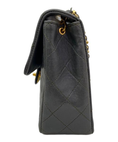 CHANEL（シャネル）CHANEL (シャネル) シングルフラップ マトラッセ 20 カーキグレー サイズ:20の古着・服飾アイテム