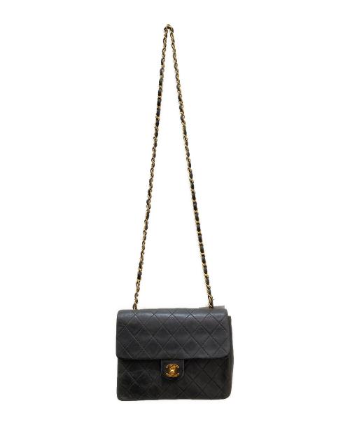CHANEL（シャネル）CHANEL (シャネル) シングルフラップ マトラッセ 20 カーキグレー サイズ:20の古着・服飾アイテム