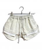 DRKSHDWダークシャドウ）の古着「ドローストリングショーツ/Drawstring shorts」｜オフホワイト