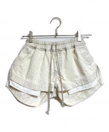 DRKSHDW（ダークシャドウ）の古着「ドローストリングショーツ/Drawstring shorts」｜オフホワイト