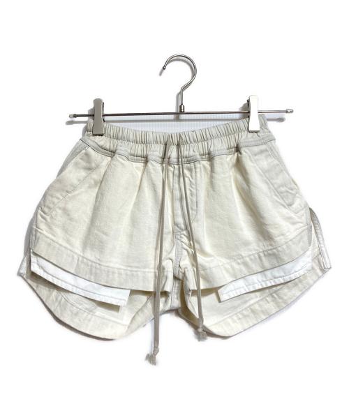 DRKSHDW（ダークシャドウ）DRKSHDW (ダークシャドウ) ドローストリングショーツ/Drawstring shorts オフホワイト サイズ:Sの古着・服飾アイテム