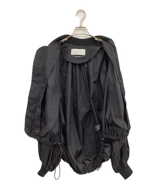 ADORE（アドーア）ADORE (アドーア) スーパーライトタフタジャケット ブラック サイズ:38の古着・服飾アイテム