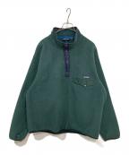 Patagoniaパタゴニア）の古着「シンチラスナップT/フリースジャケット」｜グリーン