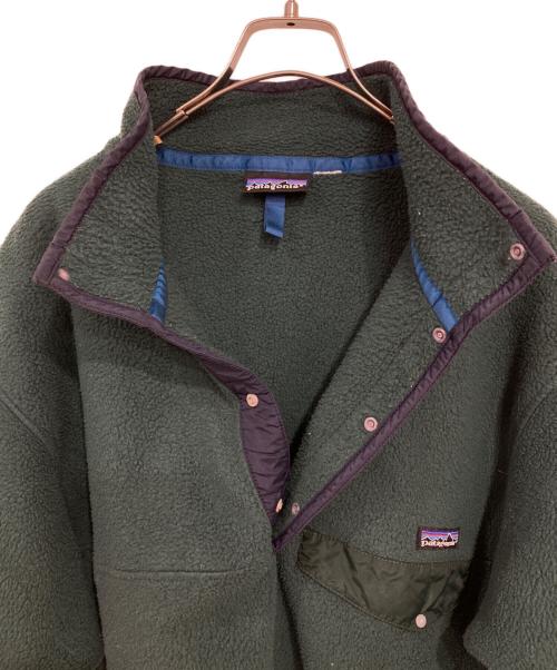 Patagonia（パタゴニア）Patagonia (パタゴニア) シンチラスナップT/フリースジャケット グリーン サイズ:不明の古着・服飾アイテム