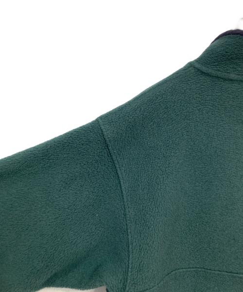 Patagonia（パタゴニア）Patagonia (パタゴニア) シンチラスナップT/フリースジャケット グリーン サイズ:不明の古着・服飾アイテム