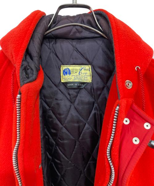 HEWITT（ヒューイット）HEWITT (ヒューイット) ファイヤーマンコート レッド サイズ:44の古着・服飾アイテム