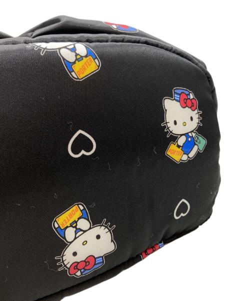 PORTER（ポーター）PORTER (ポーター) HELLO KITTY (ハローキティ) SACKPACK/サックパック ブラックの古着・服飾アイテム