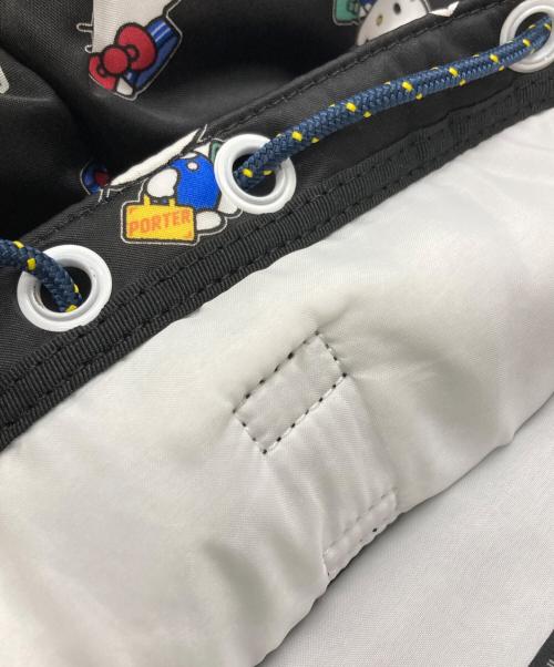 PORTER（ポーター）PORTER (ポーター) HELLO KITTY (ハローキティ) SACKPACK/サックパック ブラックの古着・服飾アイテム