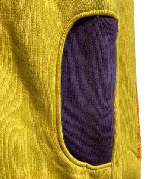 KIKO KOSTADINOV（キコ・コスタディノフ）KIKO KOSTADINOV (キコ・コスタディノフ) Sharif Farrag Printed Hoodie/プリンテッドフーディ―/パーカー イエロー サイズ:52の古着・服飾アイテム