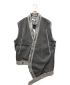 KIKO KOSTADINOVキコ・コスタディノフ）の古着「DARNEL VEST/ダーネル ベスト」｜グレー