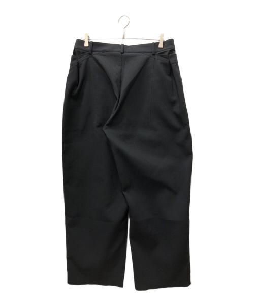 KIKO KOSTADINOV（キコ・コスタディノフ）KIKO KOSTADINOV (キコ・コスタディノフ) ANTHARAS WIDE TROUSER/ワイド ブラック サイズ:SIZE 50の古着・服飾アイテム