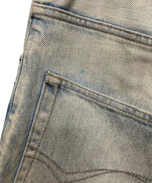 BALENCIAGA（バレンシアガ）BALENCIAGA (バレンシアガ) サイズステッカーワイドバギーデニム インディゴ サイズ:XSの古着・服飾アイテム