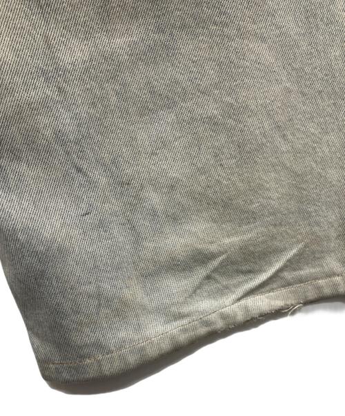 BALENCIAGA（バレンシアガ）BALENCIAGA (バレンシアガ) サイズステッカーワイドバギーデニム インディゴ サイズ:XSの古着・服飾アイテム