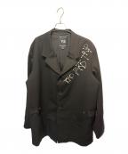Y-3ワイスリー）の古着「CHITO CITY GRAPHIC WOOL BLAZER」｜ブラック