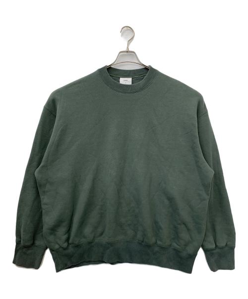 HYKE（ハイク）HYKE (ハイク) SWEAT SHIRT グリーン サイズ:XXLの古着・服飾アイテム