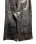 中古・古着 SUBLATIONS (サブレーションズ) CRACKING COATED MILITARY PANTS/クラッキングコーティングミリタリーパンツ ブラック：30000円