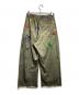 TOY DEVIL (トイデビル) TRANSFER PRINT SWEAT PANTS/転写プリントスウェットパンツ オリーブ サイズ:1：23000円