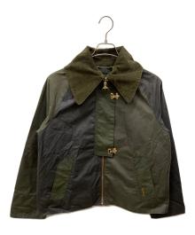 Barbour（バブアー）の古着「Re-Engineered リ エンジニアード Drummond ワックス ジャケット」｜グリーン