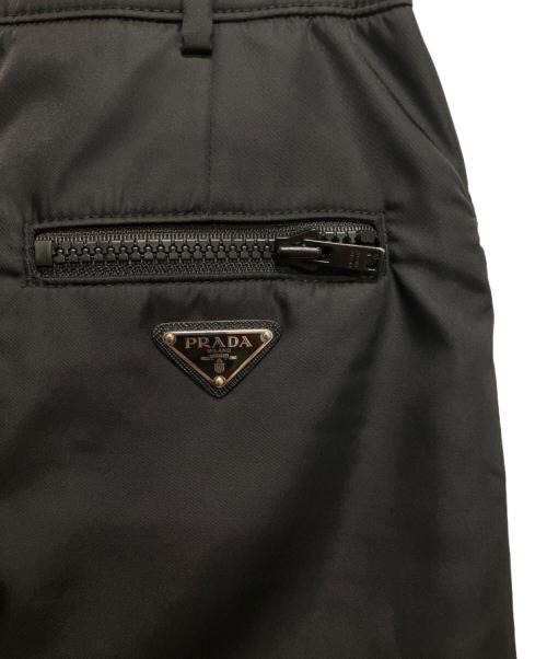PRADA（プラダ）PRADA (プラダ) ナイロンギャバジンスカート ブラック サイズ:36の古着・服飾アイテム