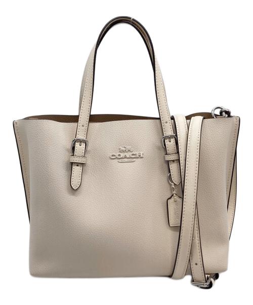 COACH（コーチ）COACH (コーチ) モリー トート バッグ 25 アイボリー サイズ:実寸参照の古着・服飾アイテム