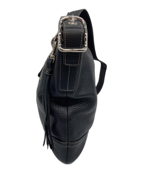 COACH（コーチ）COACH (コーチ) ショルダーバッグ　レザーバッグ ブラック サイズ:実寸参照の古着・服飾アイテム