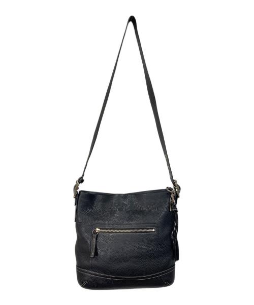COACH（コーチ）COACH (コーチ) ショルダーバッグ　レザーバッグ ブラック サイズ:実寸参照の古着・服飾アイテム