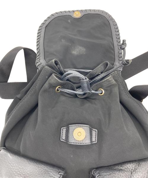 TORY BURCH（トリーバーチ）TORY BURCH (トリーバーチ) リュック ブラック サイズ:実寸参照の古着・服飾アイテム