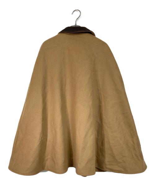 ALORS（アロー）aLORS (アロー) Cape à mors Calliope ポンチョコート　 キャメル サイズ:FREEの古着・服飾アイテム